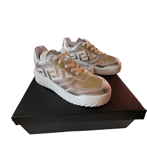 Versace Men\'s Odissea Greca Sneakers NIB 42/9